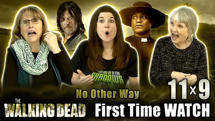 MY FAMILY REACTION!! "No Other Way" THE WALKING DEAD 11x9