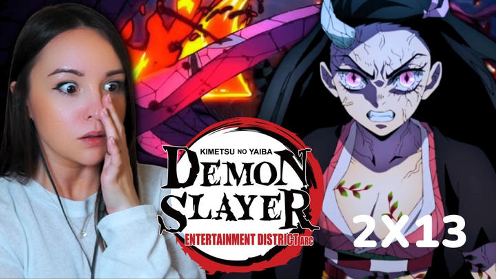 NEZUKO!? 😮 Demon Slayer | 2x13 REACTION