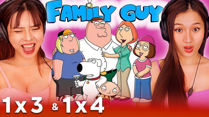 Asian Girls React | Family Guy Season 1 | Ep 3 & 4