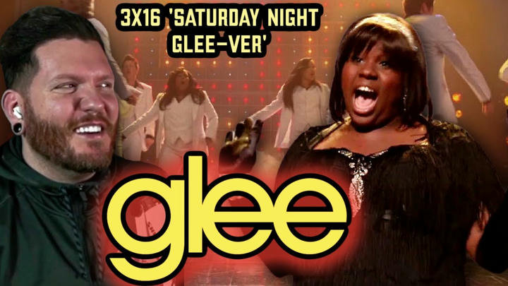 Stayin Alive! | GLEE 3x16 'Saturday Night Glee-ver' REACTION! | First time watching!