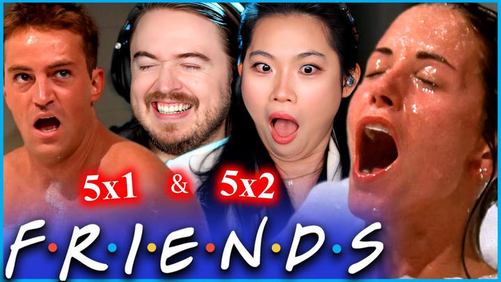 **NOT PREPARED FOR SEASON 5** Friends Reaction S5 Episodes 1 & 2 : FIRST TIME WATCHING
