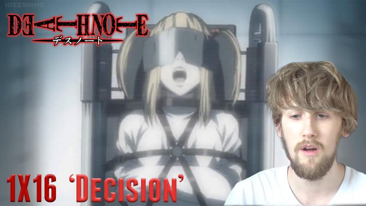 Death Note Episode 16 - 'Decision' Reaction