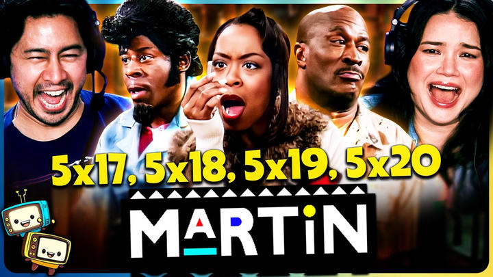 MARTIN (1996) 5x16, 5x17, 5x18, 5x19 & 5x20 Reaction! | First Time Watch | Martin Lawrence