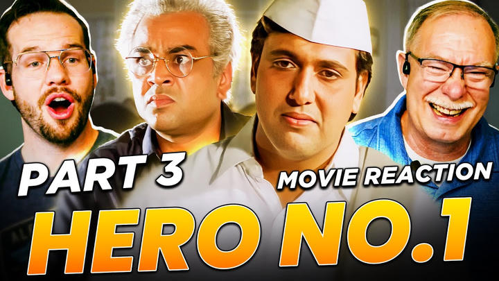 Hero No. 1 (1997) Movie Reaction 3/3 | Govinda | Karisma Kapoor | Kedar Khan | Paresh Rawal