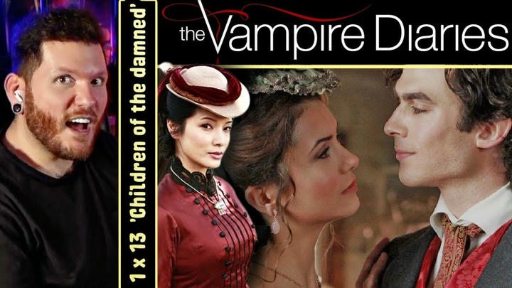 The Vampire Diaries REACTION 1x13 'Children of the Damned' | First time watching!