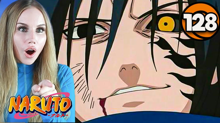 SASUKE'S NEW FACE!!| Naruto Ep. 128 Reaction