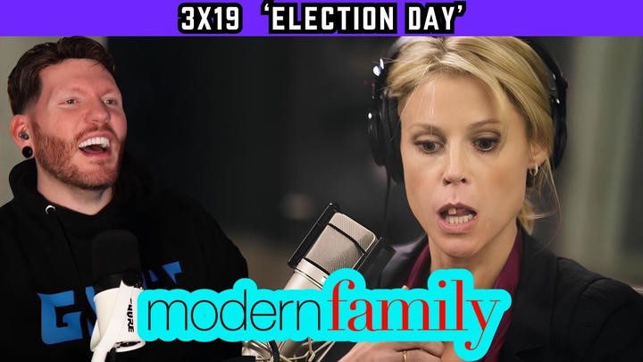 First time watching MODERN FAMILY 3x19 'Election Day' REACTION