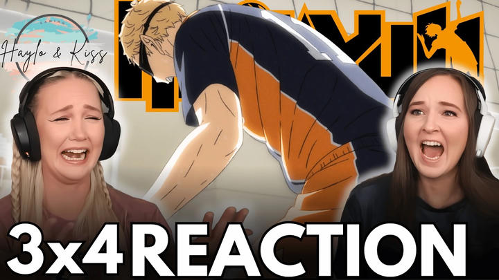 TSUKKI!!!! 😭 | HAIKYUU | Reaction 3x4