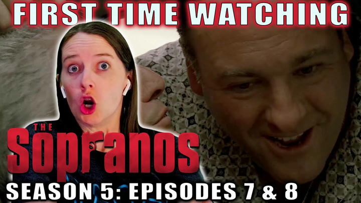 THE SOPRANOS | Season 5 | Episodes 7 & 8 | First Time Watching | TV Reaction | Butts & Guts!