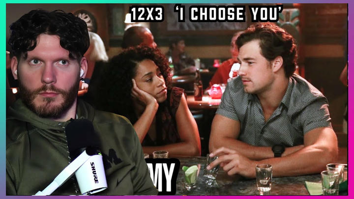 FIRST TIME WATCHING Grey's Anatomy REACTION 12x3 'I Choose You'