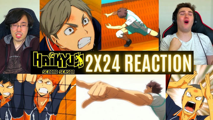 *2x24 Haikyuu* THE FINAL PLAY!!! (First Time Watching) Sports Anime