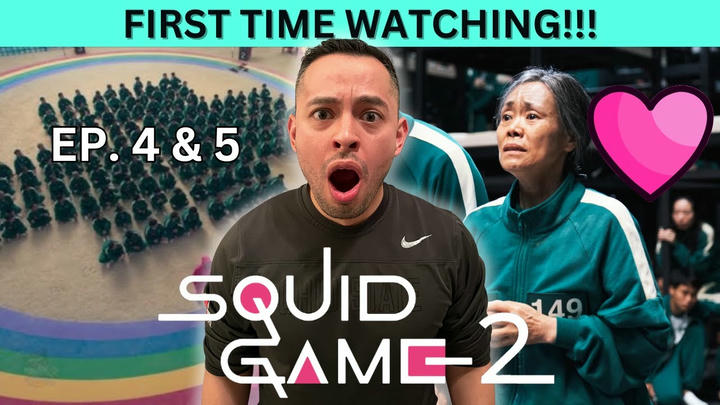 *SQUID GAME* SEASON 2 Episodes 4 & 5 | FIRST TIME WATCHING REACTION!