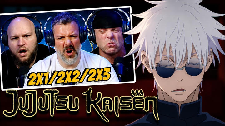 Jujutsu Kaisen reaction season 2 episode 1/2/3 | First time watching (SUB)