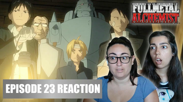 FULLMETAL ALCHEMIST BROTHERHOOD Reaction 1x23 - "GIRL ON THE BATTLEFIELD"