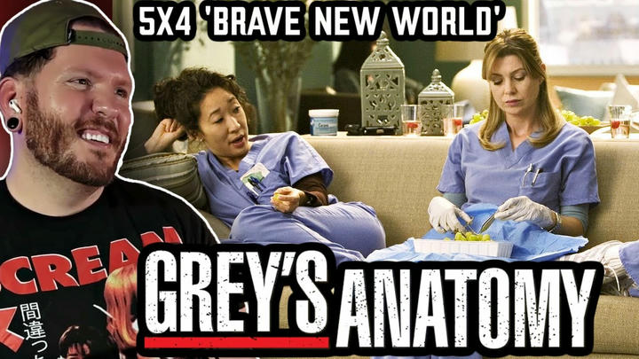 First time watching Grey's Anatomy REACTION 5x4 'Brave New World'