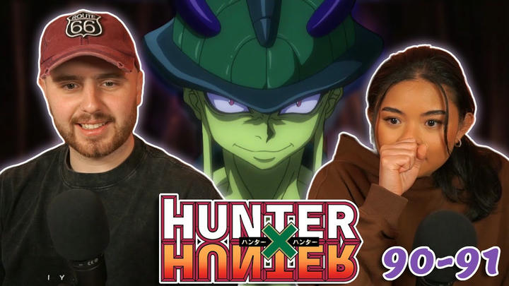 THE KING IS BORN!! - Hunter X Hunter Episode 90 + 91 REACTION + REVIEW!