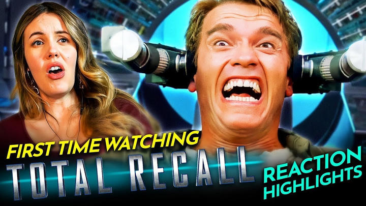 Cami blasting off for TOTAL RECALL (1990) Movie Reaction FIRST TIME WATCHING [Reissue]