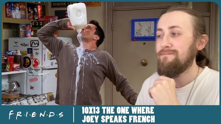 'ME POO POO' - Friends 10X13 - 'The One Where Joey Speaks French' Reaction