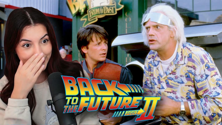 emme reacts - Back to the Future Part II (1989)