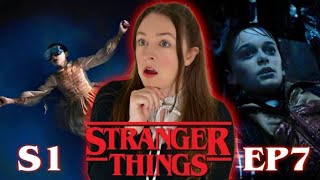 REACTING to *Stranger Things* FOR THE FIRST TIME!! Season 1 Episode 7
