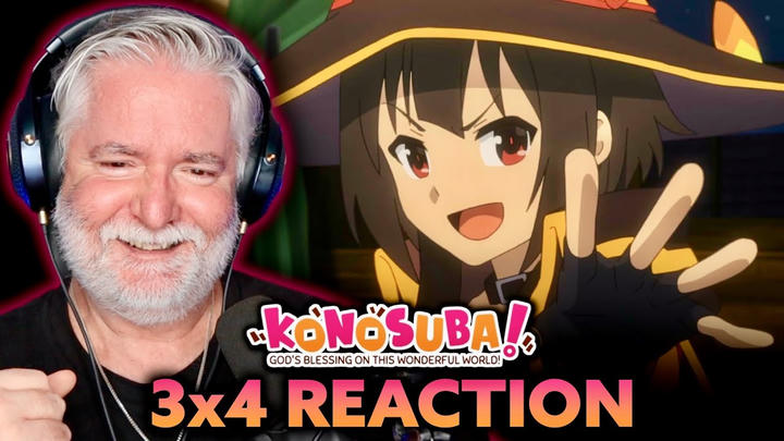 KONOSUBA 3x4 | Divine Punishment for This Handsome GentlemanThief! | REACTION
