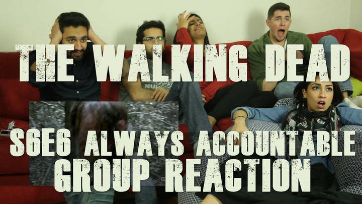 The Walking Dead - S6E6 "Always Accountable" - Group Reaction