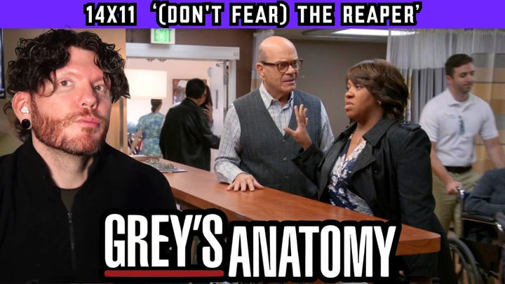 First time watching GREY'S ANATOMY 14x11 '(Don't Fear) the Reaper' REACTION