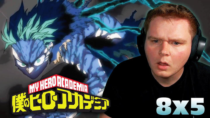 Deku LOCKS IN?! My Hero Academia Season 8 Episode 5 REACTION!
