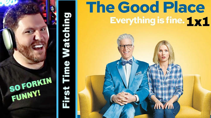 First time watching THE GOOD PLACE Reaction 1x1 'Everything is Fine' | Forking Hilarious!