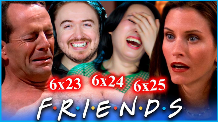 **SHE DID NOT SEE IT COMING!!** Friends Reaction S6 Episodes 23, 24 & 25: FIRST TIME WATCHING