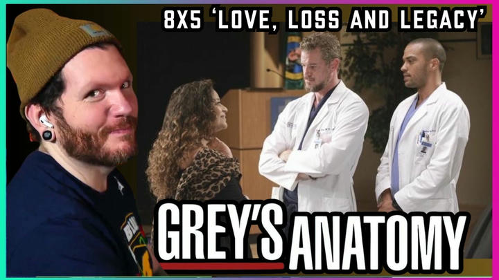 First time watching Grey's Anatomy REACTION 8x5 'Love, Loss and Legacy'