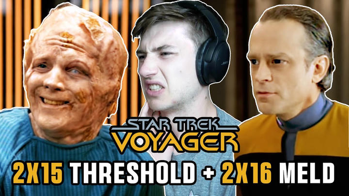 STAR TREK VOYAGER 2x15/2x16 “Threshold” and “Meld” FIRST TIME WATCHING REACTION!