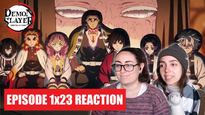 DEMON SLAYER Reaction 1x23 - "HASHIRA MEETING"