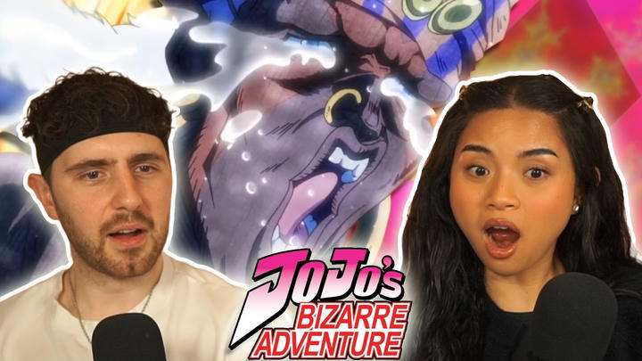WHY IS HE CRYING THO😂 - Girlfriend Reacts To JoJo's Bizarre Adventure Episode 16 & 17 REACTION!