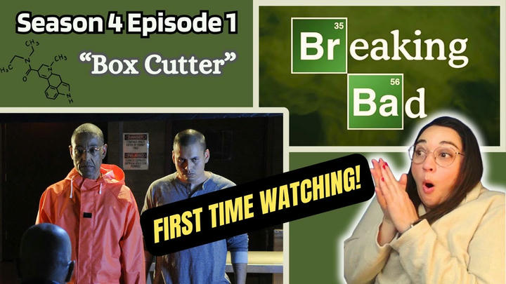 First Time Watching! BREAKING BAD REACTION 4x1 "Box Cutter"