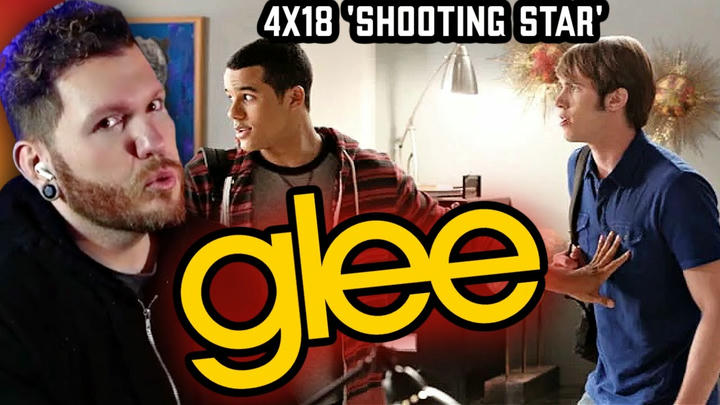 This one was hard to watch! | First time watching GLEE 4x18 'Shooting Star' REACTION