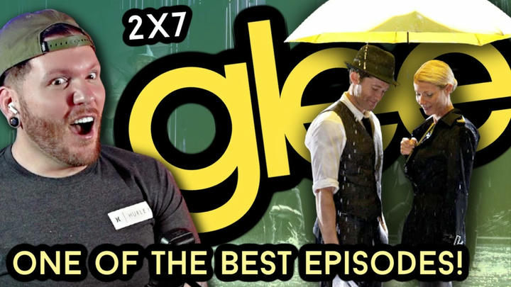 Singing in the Rain AND Umbrella?! | GLEE 2x7 REACTION 'The Substitute' | First time watching