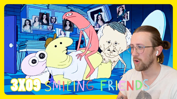 I'LL MISS THEM! - Smiling Friends 3X09 - 'Friend-Bot' Reaction