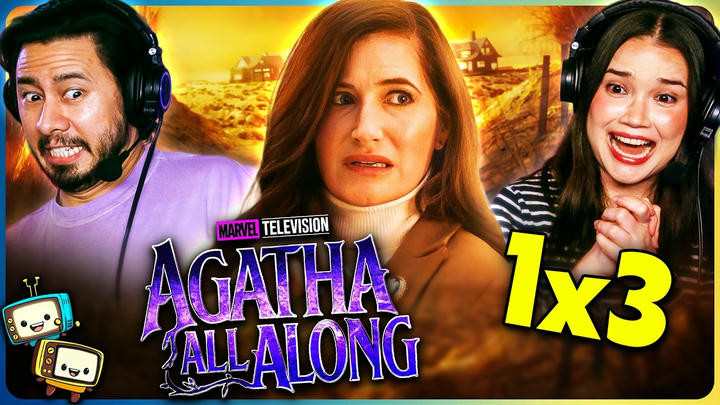 AGATHA ALL ALONG 1x3 Reaction! | Marvel | Kathryn Hahn | Aubrey Plaza