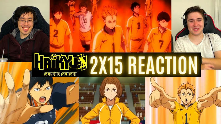 *Haikyuu 2x15* FIGHTING THE PARTY TEAM! (First Time Watching) Sports Anime