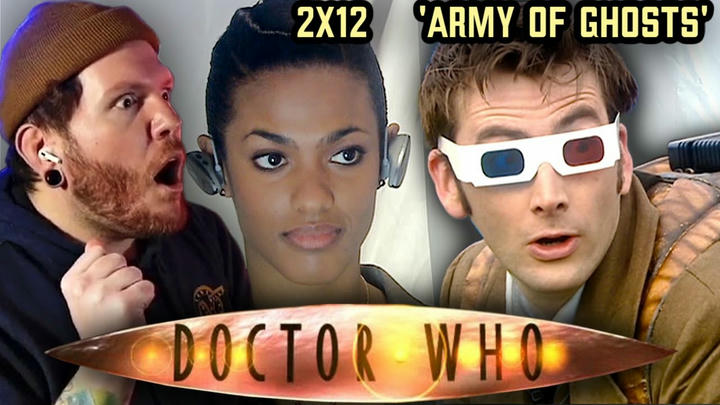 This episode is AWESOME! | First time watching DOCTOR WHO Reaction 2x12 'Army of Ghosts'
