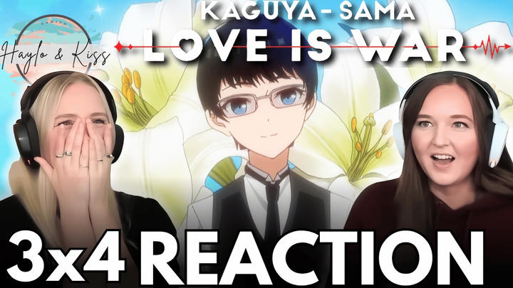 HERTHAKA 😂 | KAGUYA SAMA | Love Is War Reaction 3x4