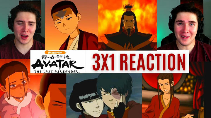 REACTING to *3x1 Avatar: The Last Airbender* AANG HAS HAIR?? (First Time Watching) ATLA