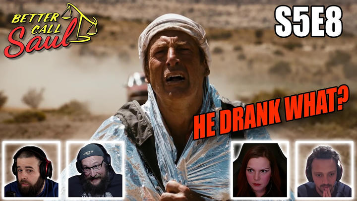 HE ACTUALLY DRANK IT?! | Better Call Saul S5E8 "Bagman" Reaction