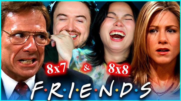 **COMEDY GOLD?!** Friends Reaction S8 Episodes 7 & 8: FIRST TIME WATCHING