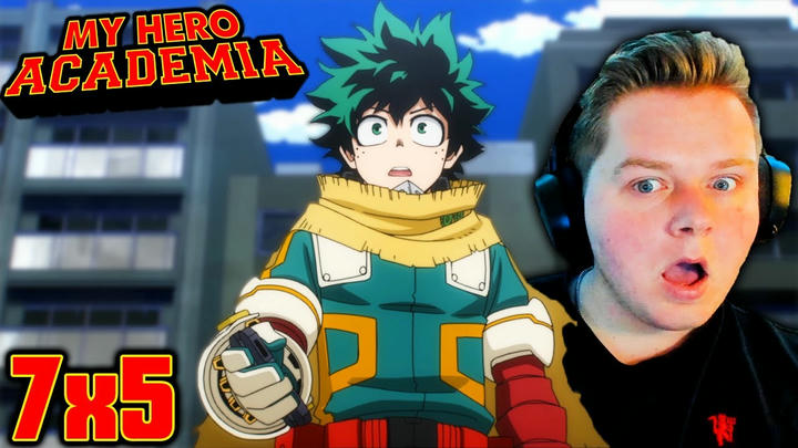 CRAZY Ending! My Hero Academia 7x5 REACTION - "Let You Down" | Re-Upload