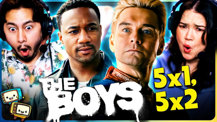 THE BOYS 5x1 & 5x2 REACTION! | Karl Urban, Jack Quaid, Antony Starr, Erin Moriarty | Amazon Prime