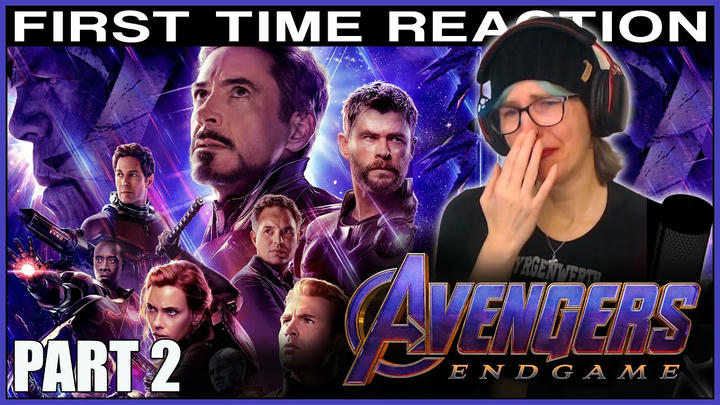 My face hurts | Avengers Endgame REACTION (Part 2) | BRIT first time watching!