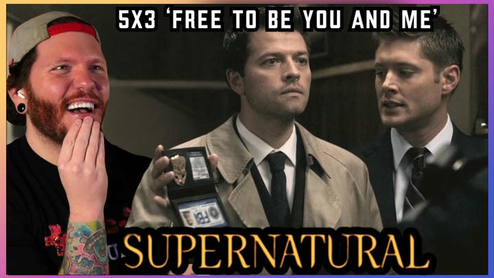 First time watching SUPERNATURAL REACTION 5x3 'Free to Be You and Me'