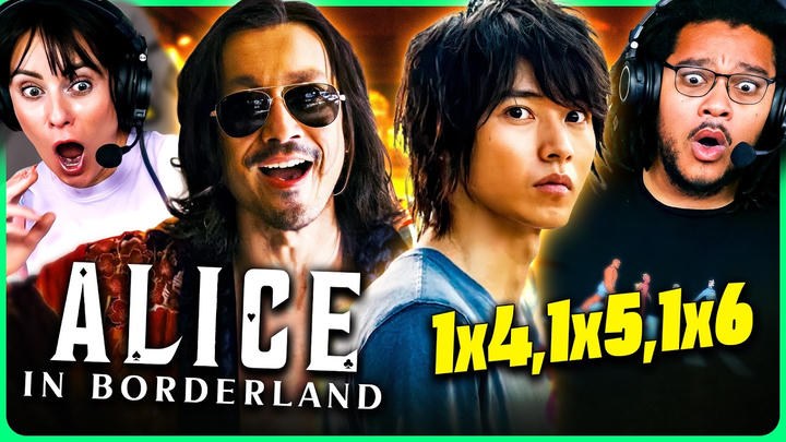 ALICE IN BORDERLAND Season 1, Eps 4, 5, & 6 REACTION!! 今際の国のアリス | Netflix Original